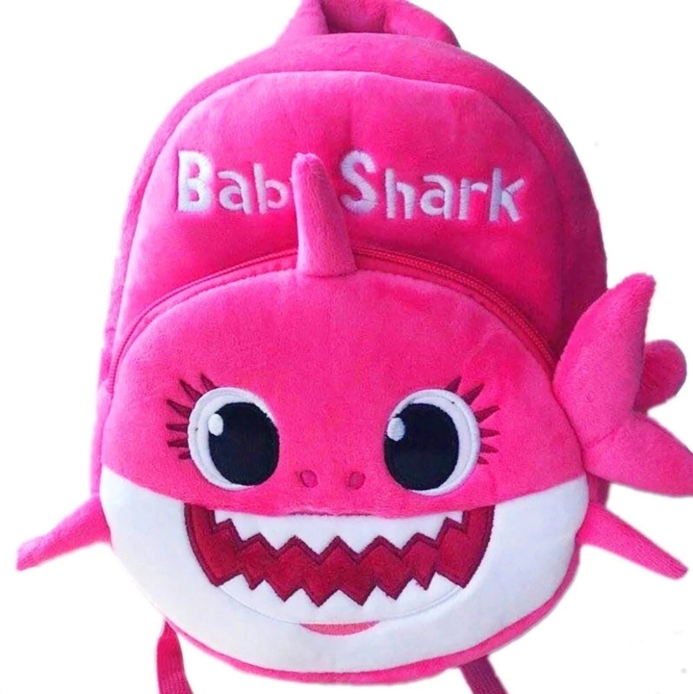 Pink Baby Shark Backpack